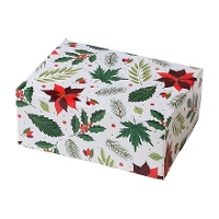 Kerstsnoepdoos van 18 x 13,5 x 7,5 cm - Decora
