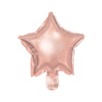 19 cm gekleurde ster ballonnen - PartyDeco - 25 stuks