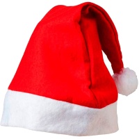 Kleurrijke Kerstmuts - 1 stuk