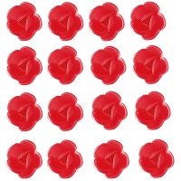 Bloemenwafels van 4 cm - Dekora - 72 stuks