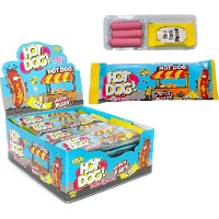 Hotdog met mosterdsaus van 20 g - 24 stuks