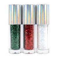 Iridescente glitter groen, rood en wit, 9 gr - PME