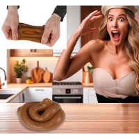 Plakkerige nepstront van 11 cm