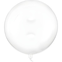 Transparante Orbz-ballon van 60 cm