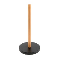 Toiletrolhouder van hout en metaal - 1 stuk