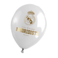 Real Madrid Felicitaties Madridista Latex Ballonnen - 6 Stuks