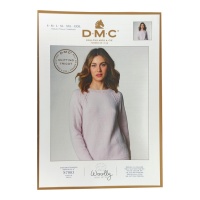 Breipatroon voor dames trui - DMC