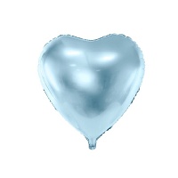 Kleurrijk hartvormige ballon van 45 cm - PartyDeco - 1 stuk
