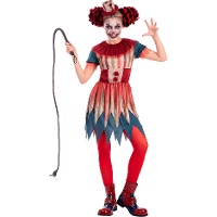 Vintage clownskostuum voor vrouwen