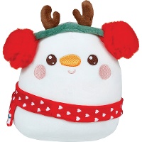 Sneeuwpopknuffel van 22 x 22 cm