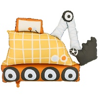 Folieballon graafmachine 93 x 68 cm