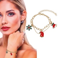 Armband met Kerstfiguren - 1 Stuk