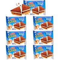 Mr Bitel Pixel van chocolade met hazelnootcrème, 30 gr - 6 stuks