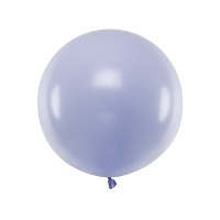 Grote pastelkleurige latex ballon van 60 cm - PartyDeco - 1 stuk
