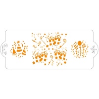 Stencil Party 25 x 10 cm - Decora