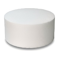 Ronde piepschuimcirkel 20 x 7 cm - Azucren