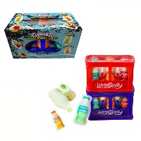 Gevulde gummisnoepjes met 10 gr gelei - 6 stuks