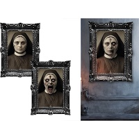 Schilderij van non 60 x 40 cm - 1 stuk