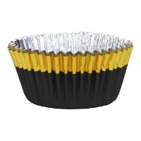 Cupcake vormpjes met gouden rand - PME - 30 stuks
