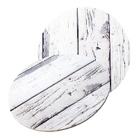 Taartbasis van 30 x 30 x 0,3 cm met natuurlijk ontwerp - 1 stuk