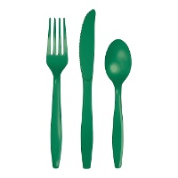 Plastic bestek - 18 stuks