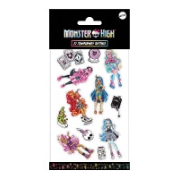 Monster High Tijdelijke Tattoos - 1 vel