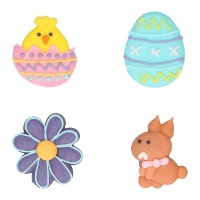 Suikerfiguurtjes Easter Vibes - Wilton - 8 stuks