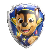Paw Patrol achtervolgingsschild ballon 60 x 52 cm