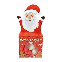 Doos van 80 gr Kerstman wolken