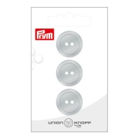 Verlopende grijze knopen van 2 cm - Prym - 3 stuks