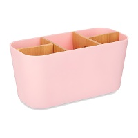 Badkamerorganizer van 21 x 10 x 9 cm in kleuren - 1 eenheid