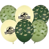 Jurassic World latexballonnen 30 cm - 6 stuks