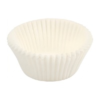 Witte cakevormpjes van 6 cm - Dr.Oetker - 80 stuks