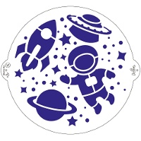 Ruimte Stencil van 25 cm - Decoreer