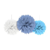 Pompons - 3 stuks