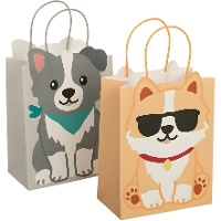 Cadeauzakje 14 x 11,5 x 6,7 cm Hond - 1 stuk