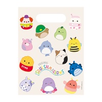 Squishmallows plasticzakjes - 6 stuks