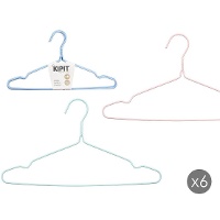 Assorti kinder metalen hangers - 6 stuks