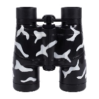 Zwarte camouflage verrekijker