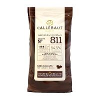 Pure chocoladedruppels 54,5% 1 kg - Callebaut