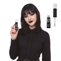 Matte zwarte liquid lipstick - gothic-stijl - 1 stuk
