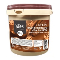 Room van Grote Chocolade met Koekje van 6 kg - Azucren