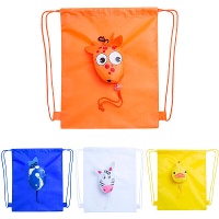Dierenrugzak met sleutelhanger - 1 stuk