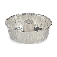 Wegwerpcakevorm 19,5 x 19,5 x 6 cm - 4 stuks