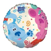 Ronde folieballon Blue's Clues 45,7 cm - Ciao
