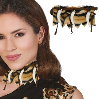 Holbewoner ketting met tanden