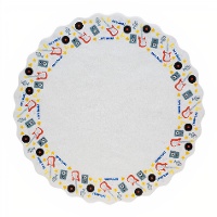 Papieren doilies 30 cm - Muziek - 10 stuks
