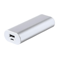 Draagbare USB-powerbank van 2.200 mAh