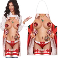 Schort van Stoute Kerstvrouw