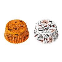 Cupcakevormpjes met pompoenen en spoken - Decora - 36 stuks